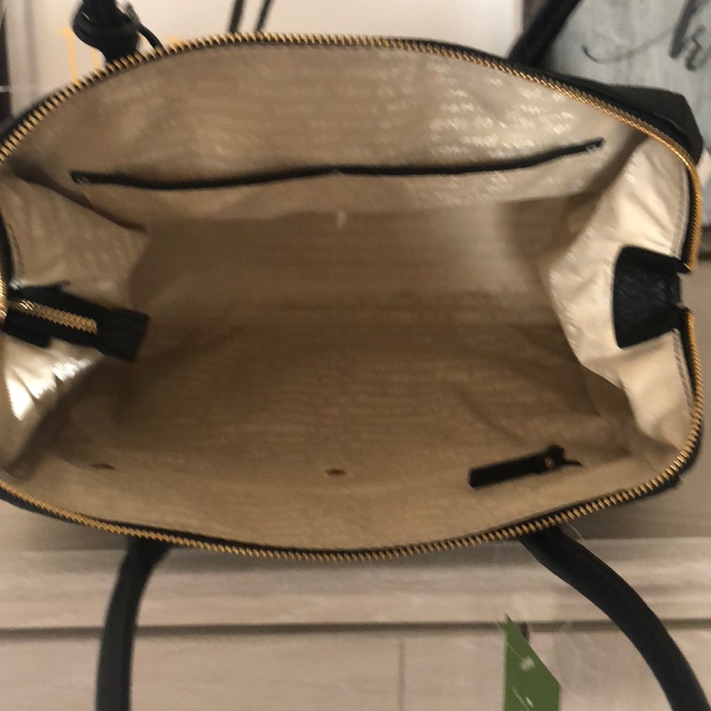 NWT Kate Spade Kendall Court Black and Cream Bag - Picture 6 of 6